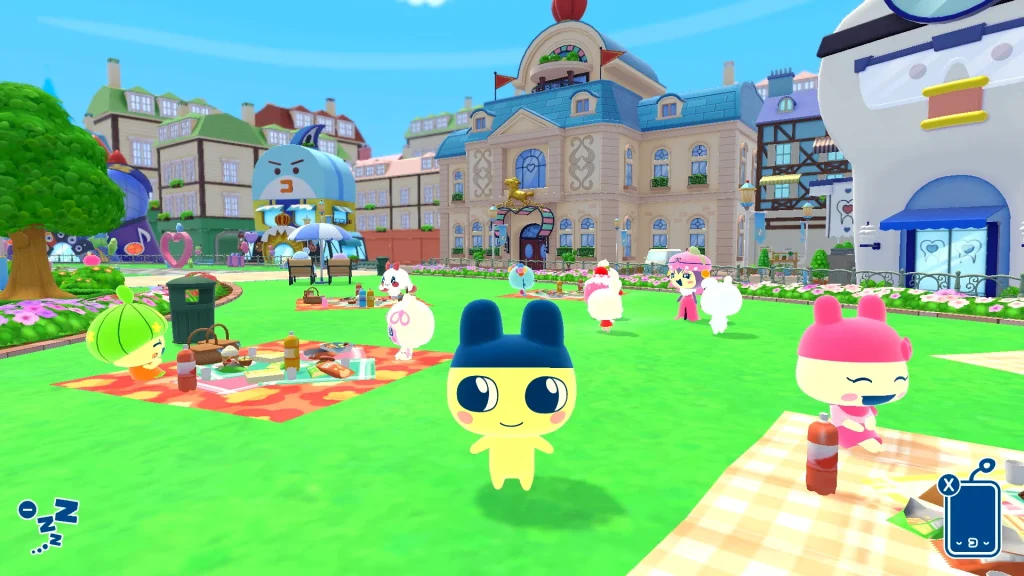 たまごっちのプチプチおみせっち おまちど～さま！ゲーム内画像1