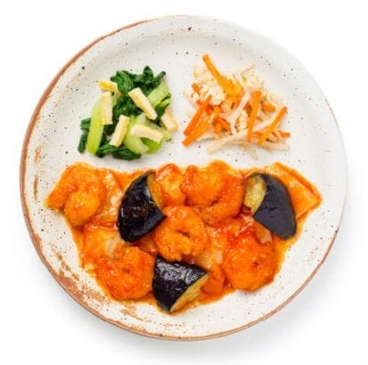 蝦醤香る特製エビのチリソース煮