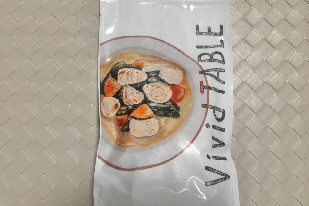 Vivid TABLE-豚バラの和風柚子味噌和えパッケージ