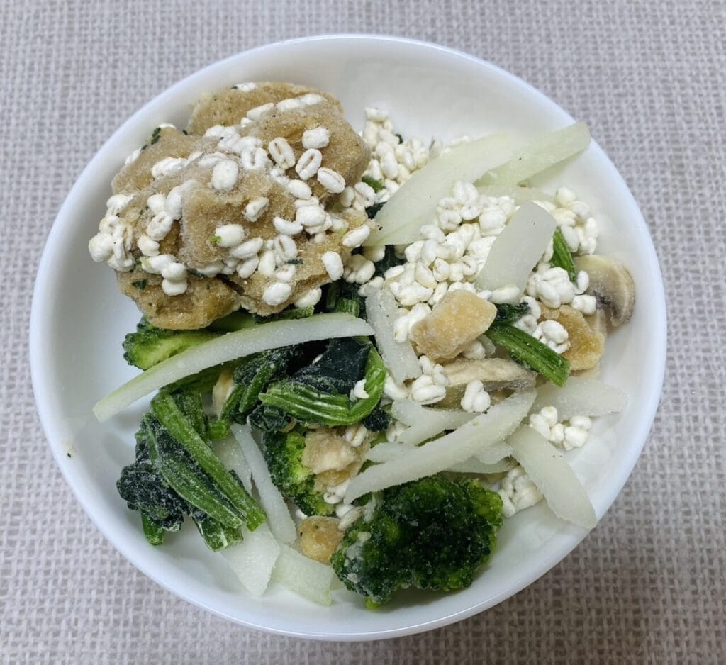 きのことほうれん草の濃厚チーズクリームリゾット 画像