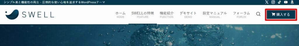 SWELL購入ボタン