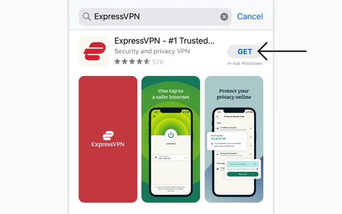 ExpressVPN　インストール