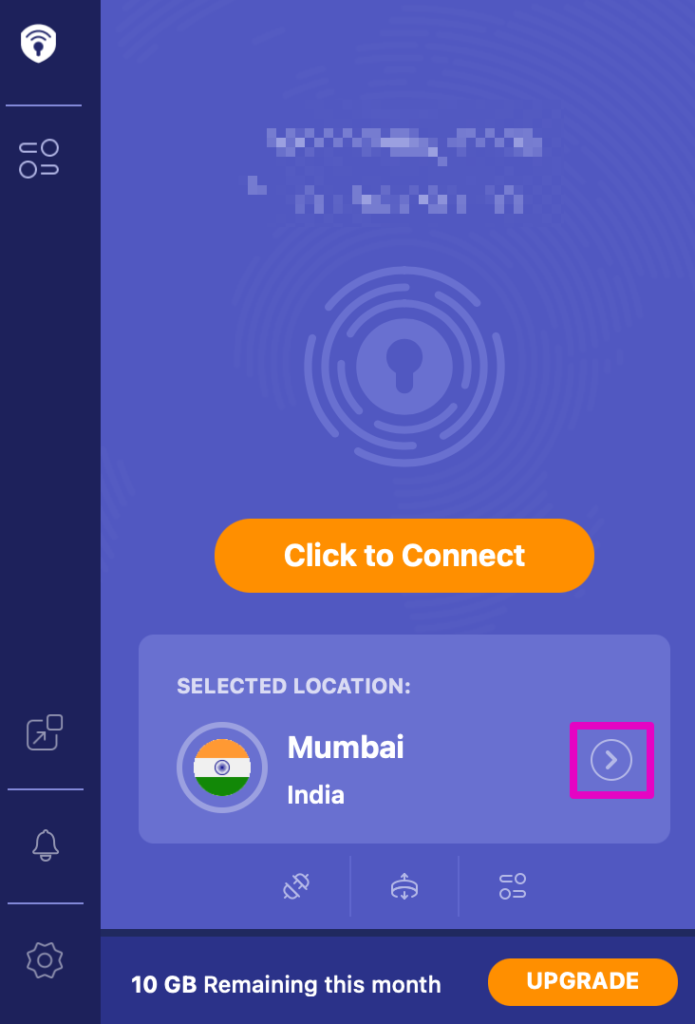 サーバーを変更