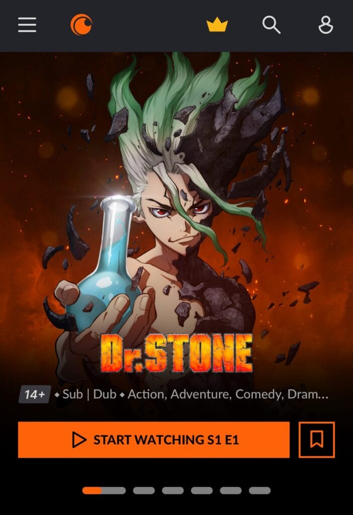 Crunchyroll公式サイト